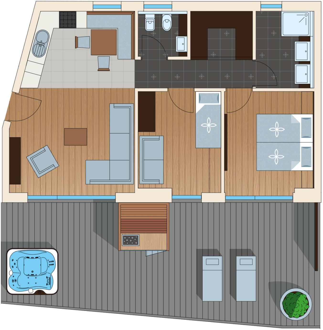 Apartments Aois 4 Elements Suits Ла-Валле Экстерьер фото